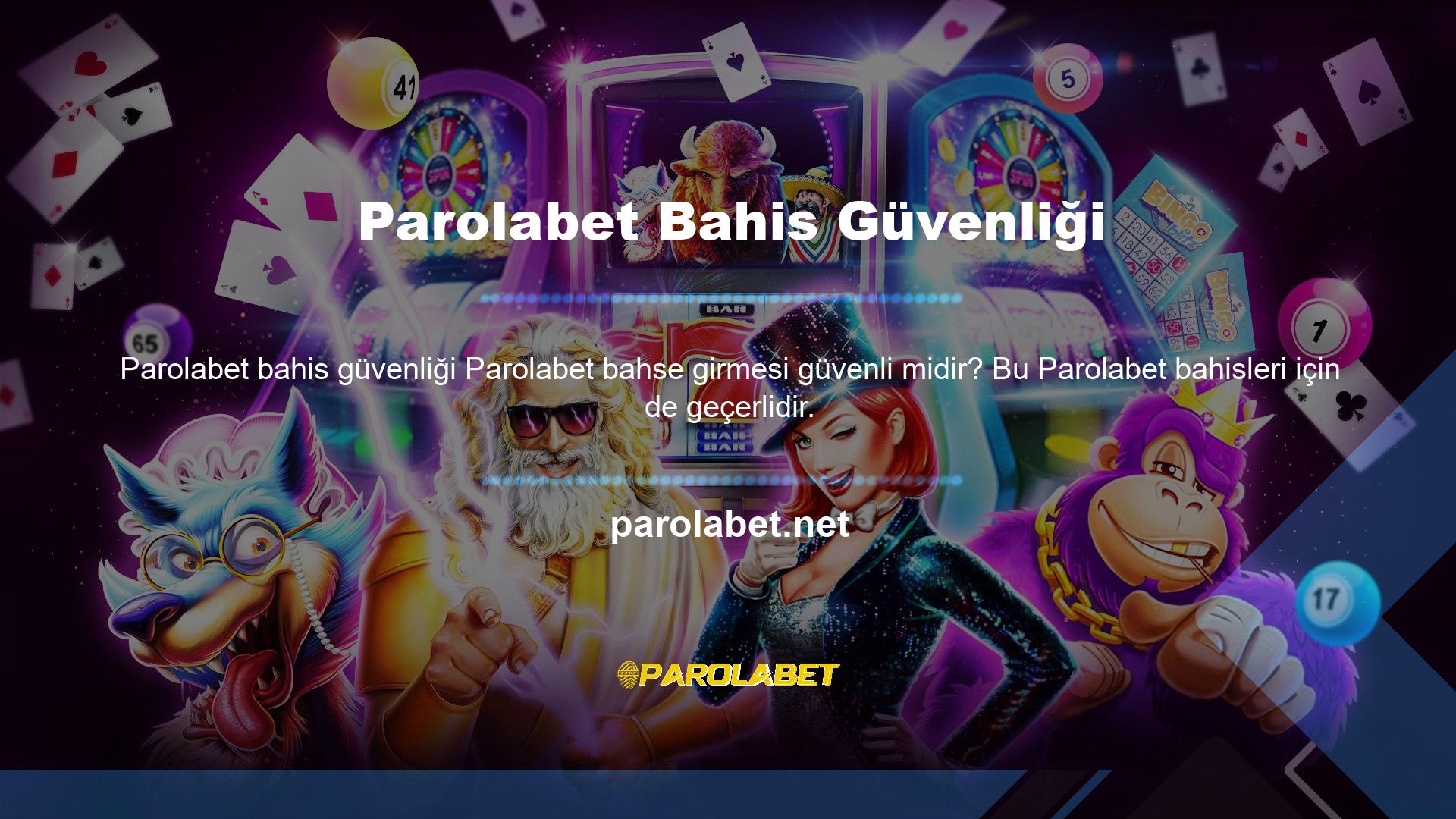 Bahisçiler Parolabet bahis platformuna resmen katılmadan önce Parolabet inanıyor mu? Tüm casino arzularınızı yerine getirmek için Parolabet bahis sitesine güvenin