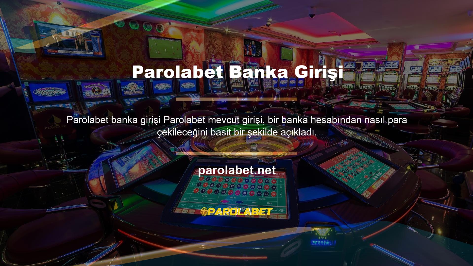 Parolabet çevrimiçi bahis ve casino oyunları için çok iyi bir web sitesidir